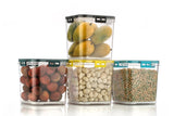 Airtight Plastic Storage Container Set, With 4 Containers