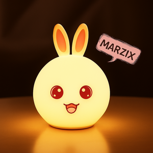 Rabbit Silicone Touch Sensor Light