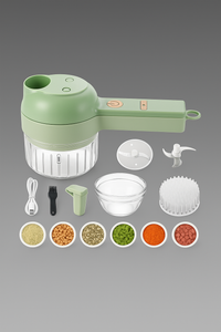 4 in 1 Portable Electric Vegetable Cutter Set
