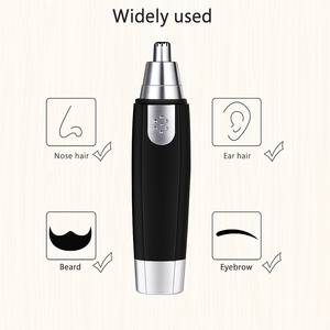 Rechargeable Nose, Ear & Eyebrow Hair Trimmer for Men & Women
