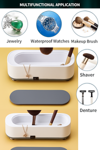 Portable ultrasonic jewellery and make-up kit cleaner machine [ C.O.D Available ]